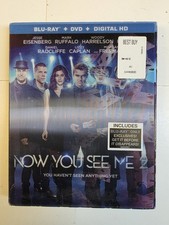 Now You See Me 2 - Blu-ray, DVD, 2016, 2 DISK SET, WITH SLIPCOVER A20