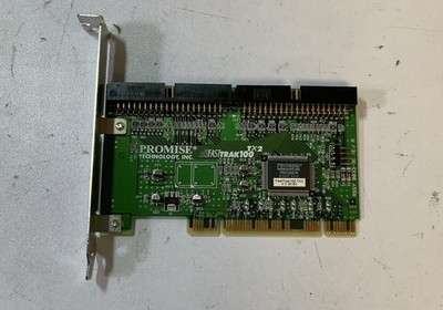 Promise Technology FastTrak 100 TX2 PCI  IDE1/IDE2 RAID Controller Card ''Q6E''