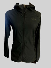 The North Face Womens XS Black Hoodie Full Zip Pocket Outdoor Jacket