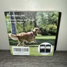 E-Fence 3 in 1 Wireless GPS Electronic Dog Fence And Trainer And Tracking Collar