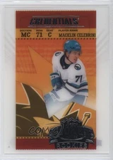 2024-25 Credentials Acetate Retro Ticket Access Rookies Macklin Celebrini RC