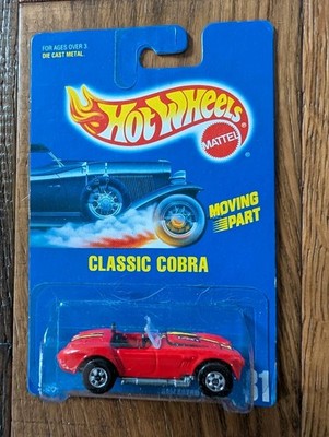 Hot Wheels 1991 Classic Red Cobra, Collector No. 31 - Lot of two