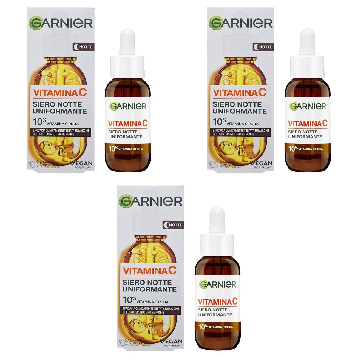 L'oreal Italia Spa Div. Cpd Garnier Vitamina C Siero Notte 30 - Immagine 2