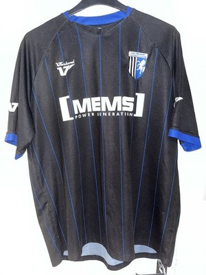 FC Gillingham Auswärtstrikot 2011/12 schwarz Größe XXL Fußballtrikot