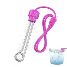 YOUTHTXY 1200W Immersion Water Heater, 304 Stainless Steel Bucket Water Heate...