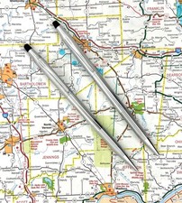 Cross Century Chrome ballpoint pen and pencil set - Made in the USA - working