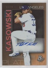 2020 Bowman Platinum Orange 13/25 Marshall Kasowski #TOP-96 Auto 0c2