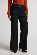 Joseph Ribkoff Scuba Crepe Wide-Leg Pants Size 6