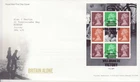 GB Stamps First Day Cover Booklet Pane Y1763l - DX51 Britain Alone PSB 2010