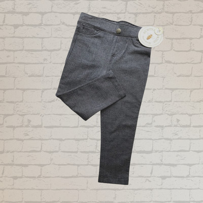New! Burt's Bees Kids 100% Organic Cotton Blue Pant 2T K0049