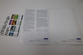 Sega Master System Box Manual Gun *Please Read*