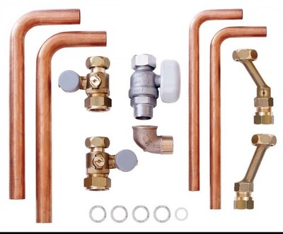 Vaillant VCW-Installationsset Auf-/Unterputz, Rohre kürzbar
