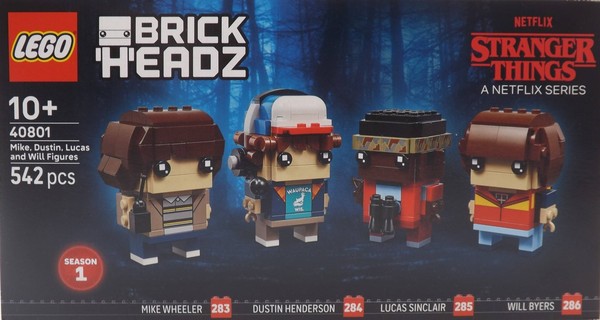 Lego® Brickheadz 40801 Mike, Dustin, Lucas Und Will Figuren - Neu In Ovp-image