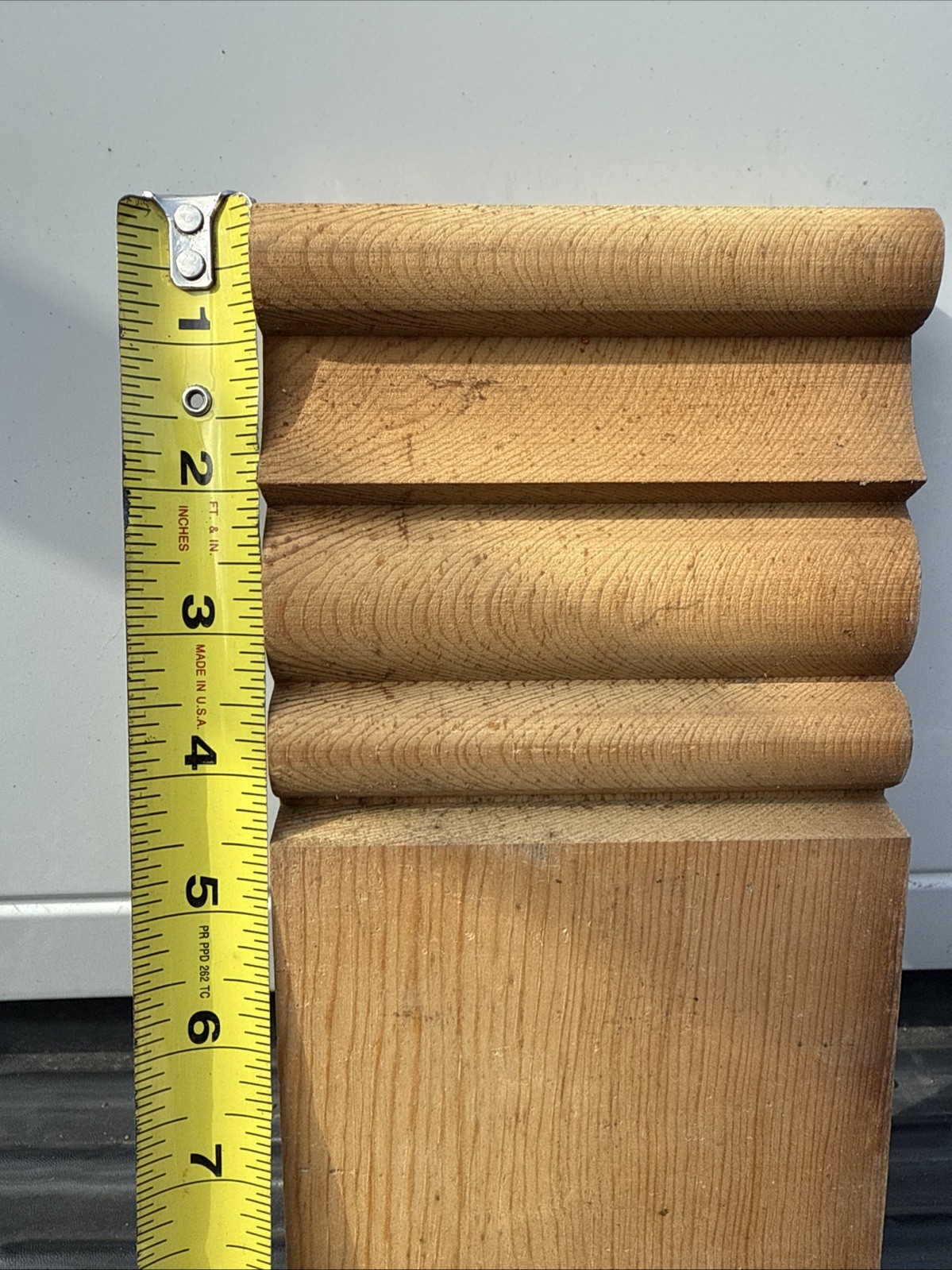 Trim Block Vintage NOS Fir Plinth Block 11x4.5 Door Trim Molding Architectural ...