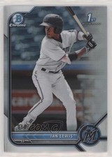 2022 Bowman Chrome Prospects Refractor 2/499 Ian Lewis #BCP-96 uk2