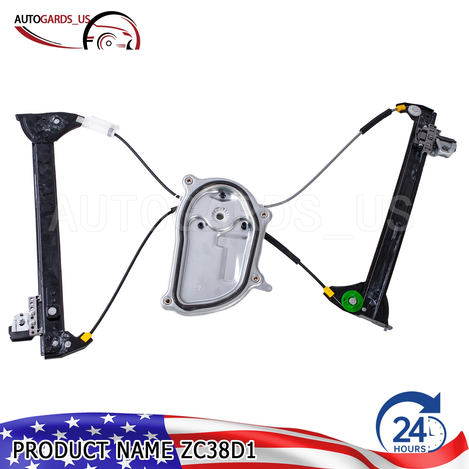 ZC38D1 Electric Power Window Regulator Front Left for Beetle Convertible 2003-10