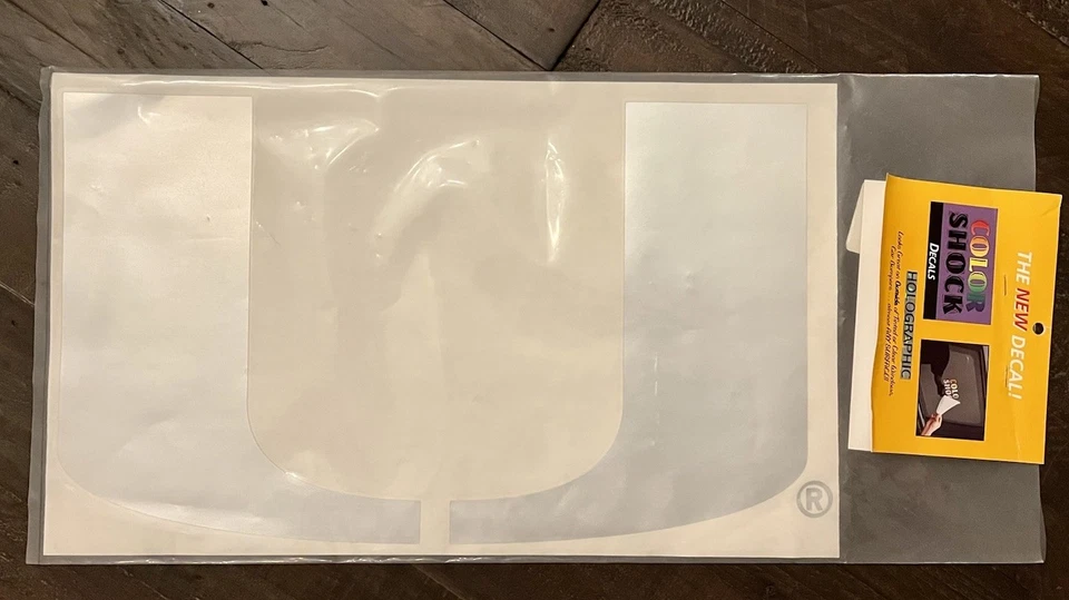 Miami Hurricane - Calcomanía de ventana automática "The U" - Grande - Plateada Foto 2 de 4