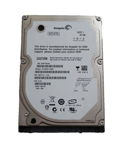 Disk Festplatte Seagate 40GB 5400RPM 2.5 " HDD SATA ST9402115AS Gebraucht