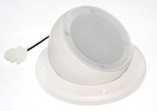 Adjustable Angle 3" Home RV Theater White Satellite Speaker - Ceiling Wall Mount