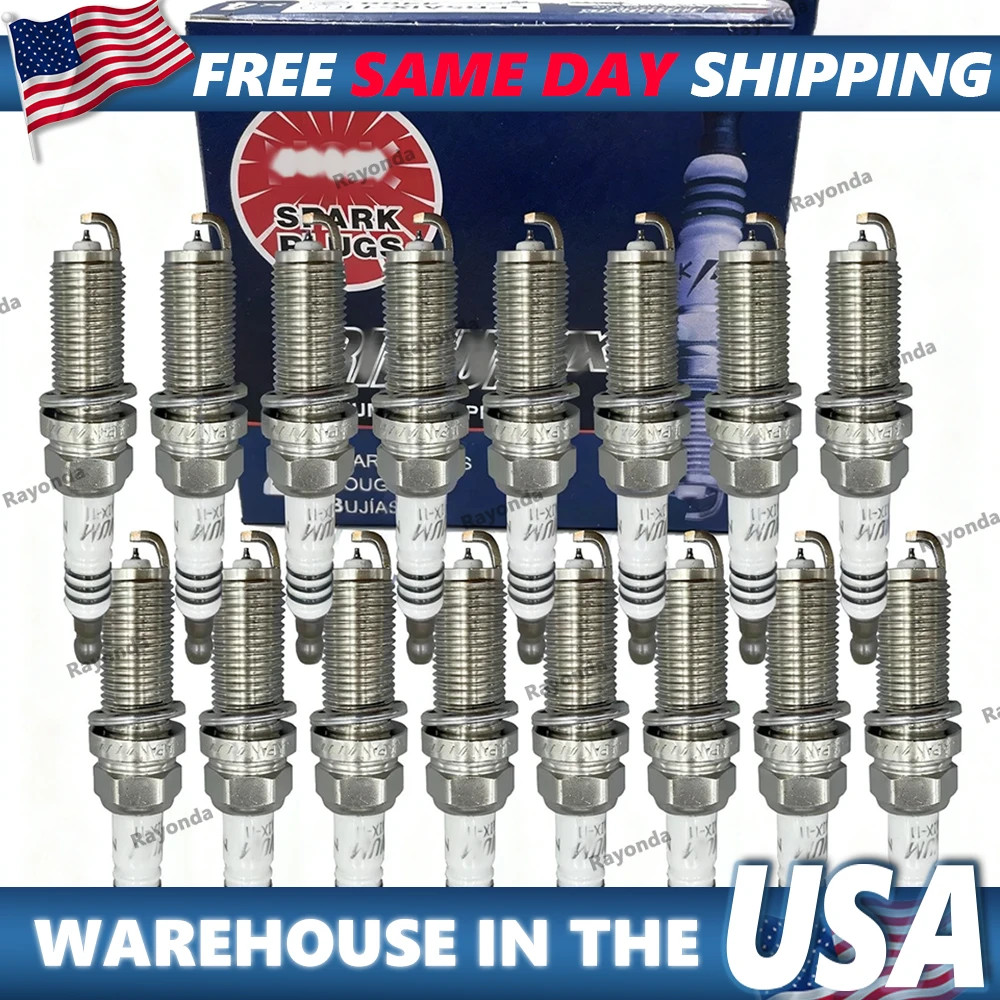 Set of 16 Iridium IX Spark Plugs 4469 For NGK 11-17 Ram 1500 5.7L V8 LFR5AIX-11