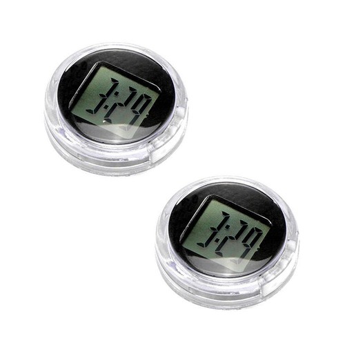Waterproof Mini Digital Clock Motorcycle Bike Sticky Watch Modific Display Y8A4 - Picture 11 of 12