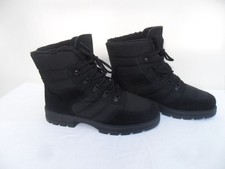 Romika Damen Boots-Schnürstiefel-Stiefeletten-Schwarz-Größe 7,5-EU Gr. 41,5