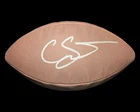 Courtland Sutton Signed Autographed NFL Wilson Football Broncos Beckett Auth
