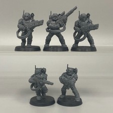 5 Figurines Astra Militarum Tempestus Scions Games Workshop 40K Escouade