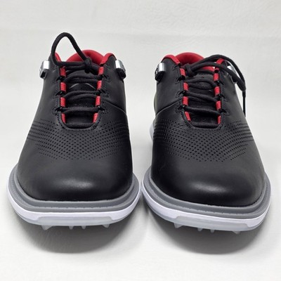 Nike Jordan ADG 4 Mens Size 7 Golf Shoes Black Grey Red 