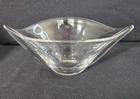 Steuben Crystal 11" Oval Bowl – Shape 8068 – Signed Mid-Century
