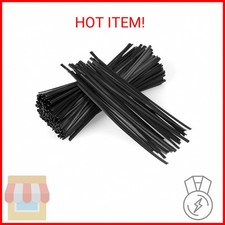300 Plastic 5 Twist Ties for Bags, Wire Ties Reusable for Household and Office