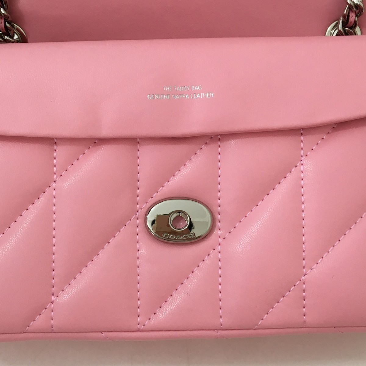Coach Outlet Tabby Shoulder Bag 26 Pillow Quilting Vivid Pink