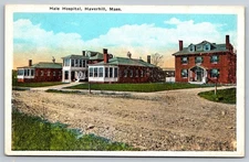Haverhill Massachusetts Hale Hospital Old Vintage MA Postcard View circa 1920s
