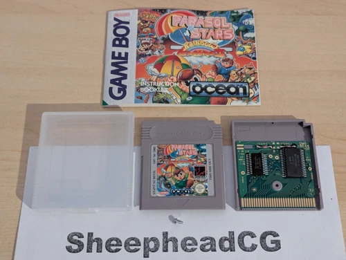 Parasol Stars Rainbow Islands 2  Nintendo Gameboy UK - Genuine, VGC with Manual