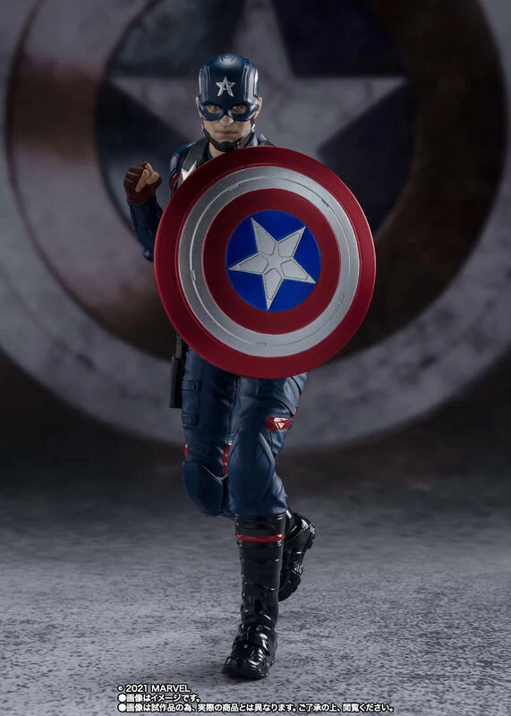 Bandai S.H.Figuarts Captain America John F.Walker Falcon and the Winter Soldier  - Image 4 of 4