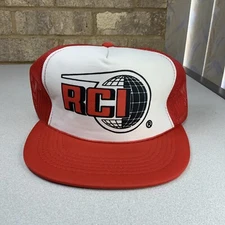 Vintage RCI SnapBack Trucker Hat In Great Shape 
