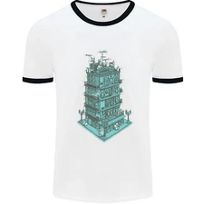 Sound Zone Music DJ DJing HI-FI Festival Mens Ringer T-Shirt