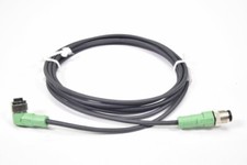 PHOENIX CONTACT 1668506, SAC-4P-M12MS/3,0-PUR/M12FR, L=3m - MINT CONDITION