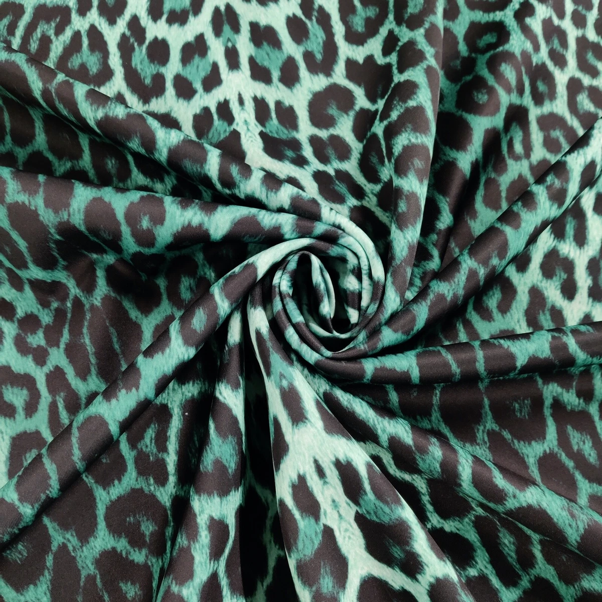Green animal print dress uk sale