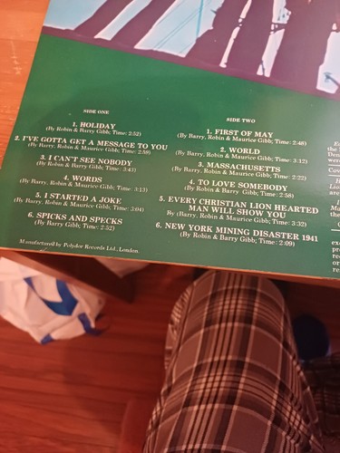 A 12" Viynl LP Album Which Is Called Best Of Bee Gees And Marketed By Polydor. - Picture 8 of 14