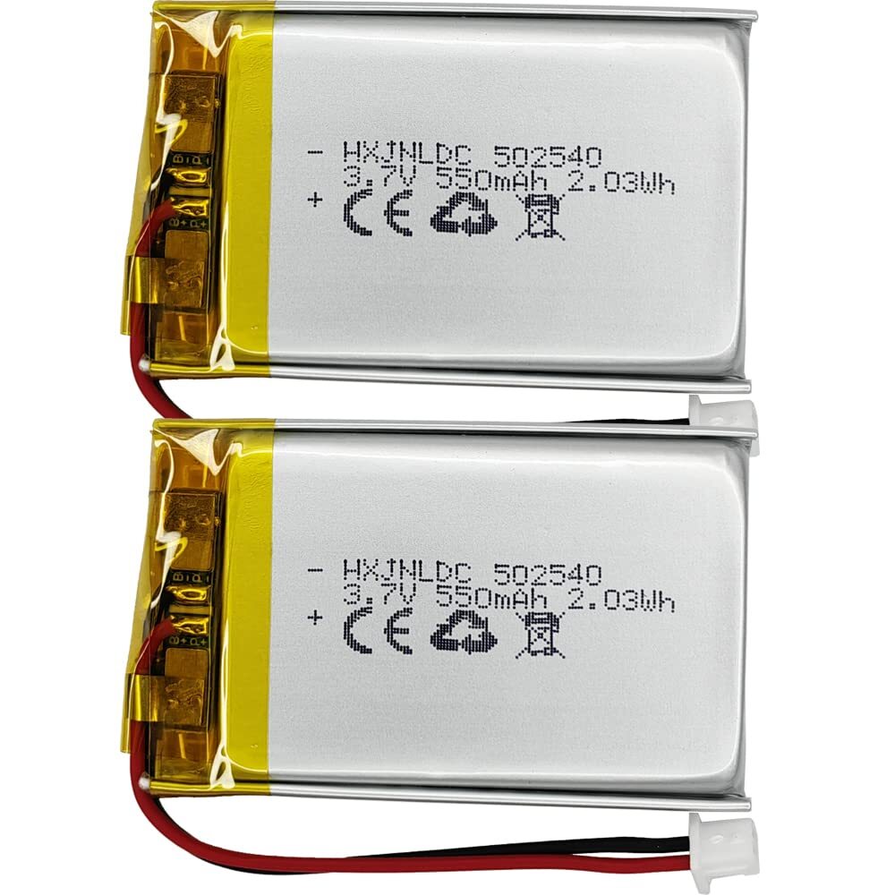 502540 Batteria 3.7 v 550 mAh per moto Sena SMH5 Auricolare Bluetooth (e9A)