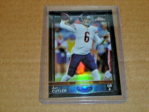 2015 Topps Chrome BLACK REFRACTOR Jay Cutler Chicago Bears #75/299