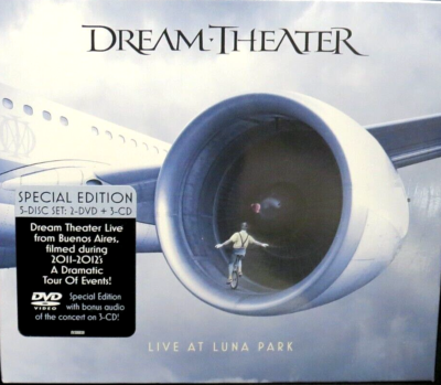 Dream Theater: Live at Luna Park New! 5 Disc, 2 DVD,3 CDS