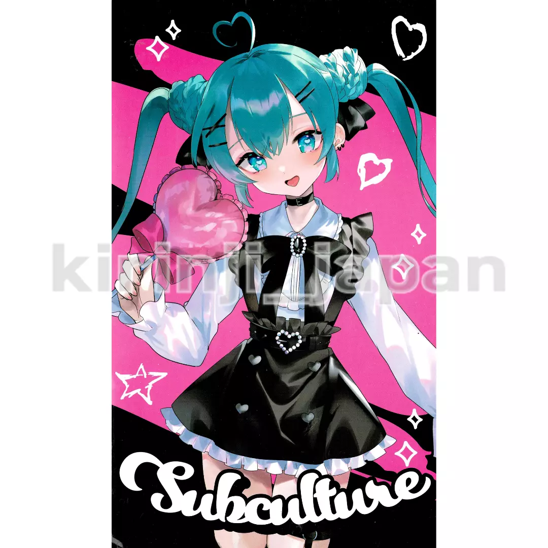 Hatsune Miku Fashion Figure Subculture TAITO New Authentic | eBay