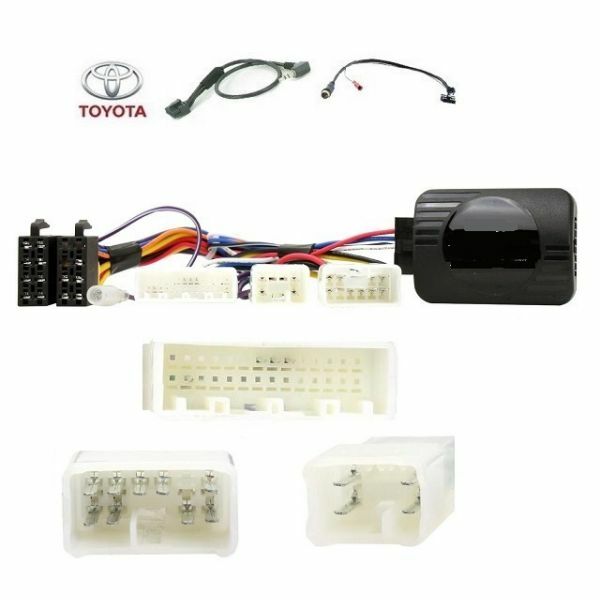 Commande au volant pour Toyota Avensis 2011 interface de contrôle noire