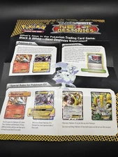 Pokémon TCG Vintage Black & White Next Destinies Expansion Card List Poster
