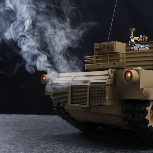 Henglong 7.0 1/16 Kunststoff FPV M1A2 Abrams RC Tank 3918 Getriebe Lauf Rückstoß - Bild 19 von 23
