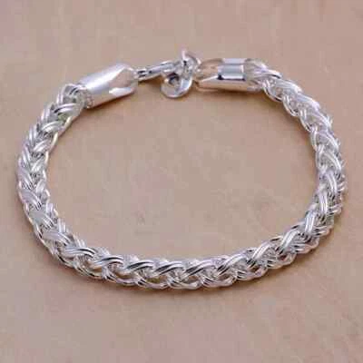 Bracciale Aperto Donna In Argento Sterling 925 – VENACOLY – Regolabile Con Perline, Per Ciondoli – Gioiello Elegante