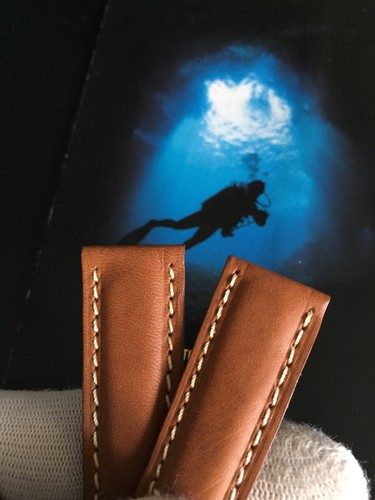 CORREA RELOJ SEIKO VINTAGE CRONOGRAFO/DIVER MARRON 20MM NEW OLD STOCK 1980-2000 - Imagen 7 de 7