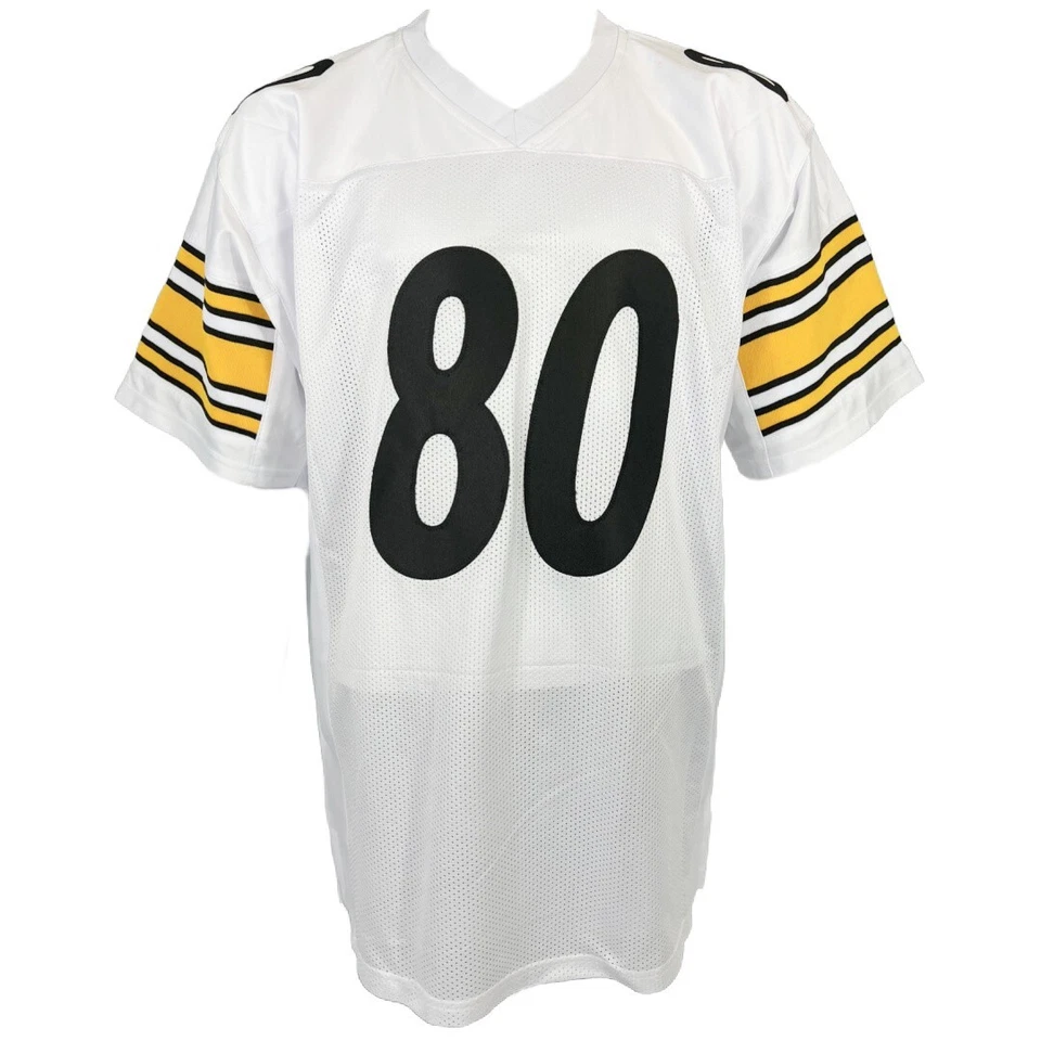 Plaxico Burress autographed signed jersey NFL Pittsburgh Steelers JSA COA - Image 3 of 4